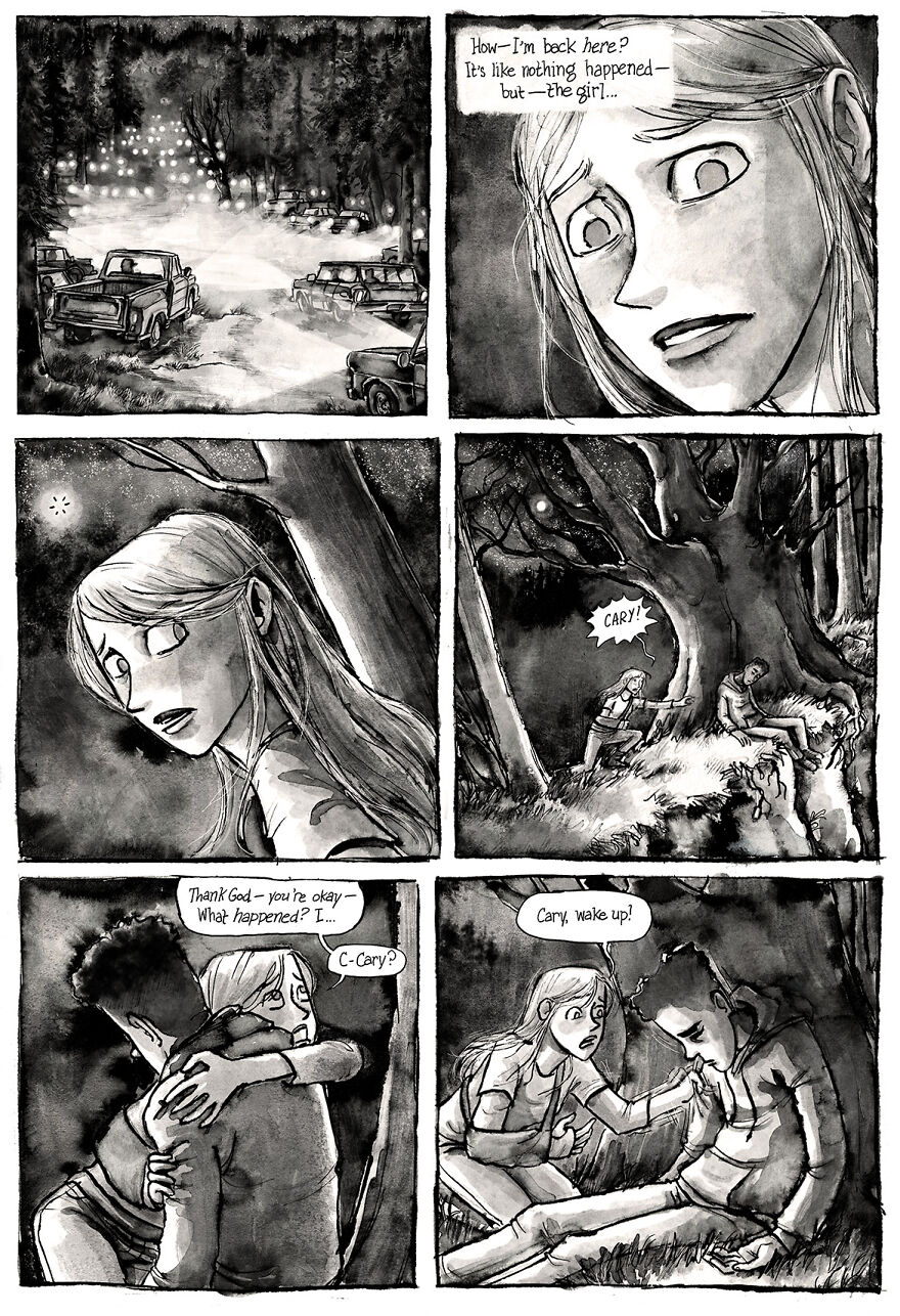 I'm Creating A Dark Comic Series With Lots Of Twists, Secrets, Creepy Characters And Spooky Pen And Ink Artwork, Here's Part 4 I'm Creating A Dark Comic Series With Lots Of Twists, Secrets, Creepy Characters And Spooky Pen And Ink Artwork, Here's Part 4