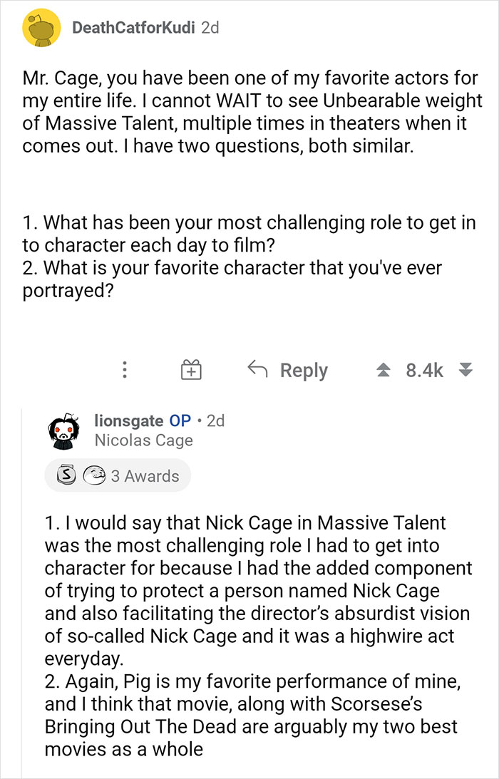 Nicolas-Cage-Answering-Fan-Questions