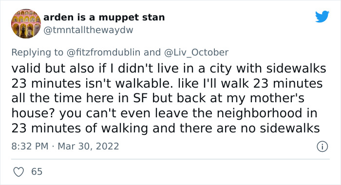 Woman Asked If People Consider 23 Minutes A Walking Distance And Created Quite A Debate On Twitter Woman Asked If People Consider 23 Minutes A Walking Distance And Created Quite A Debate On Twitter