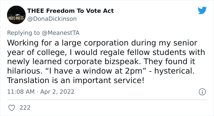 Millennial Translates Slang For Her Older Coworkers And They Help Her With Work-Speak, Shared On Twitter Millennial Translates Slang For Her Older Coworkers And They Help Her With Work-Speak, Shared On Twitter