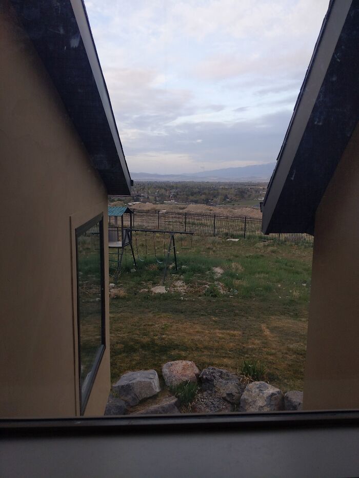 Window With The Perfect Veiw! Good Book And You're Set.