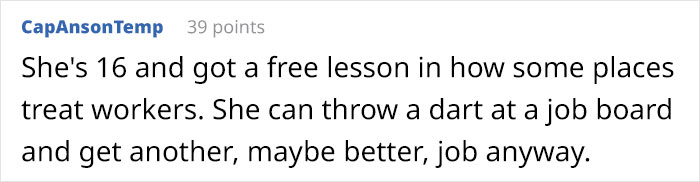Teen Daughter Told To Make A Choice Between International Summer Program And Her $11/Hr 10 Hours Per Week Retail Job Teen Daughter Told To Make A Choice Between International Summer Program And Her $11/Hr 10 Hours Per Week Retail Job