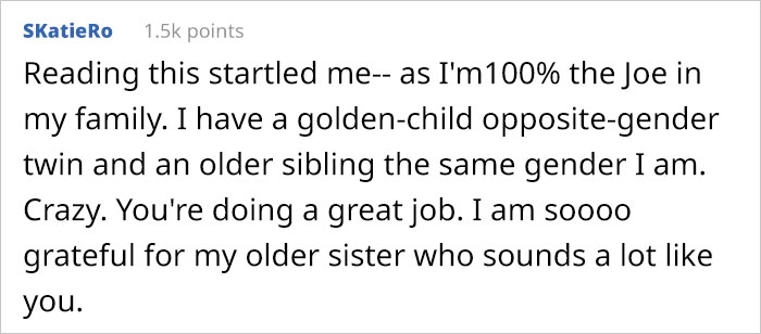 Guy Asks If He’s The Jerk For Helping His Younger Brother And Not The Twin Sister Who’s The Parents’ Favorite