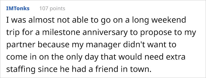 Boss Ignores Employee's Time Off Request After Approving It Twice, Changes His Mind After The Employee Says They're Quitting Boss Ignores Employee's Time Off Request After Approving It Twice, Changes His Mind After The Employee Says They're Quitting