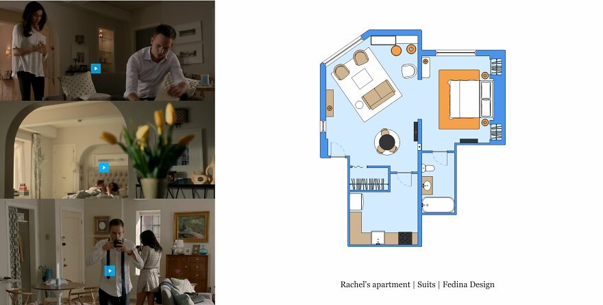 I Am A Designer Of Interiors And I Made 4 Layouts Of Apartments Series "Suits"