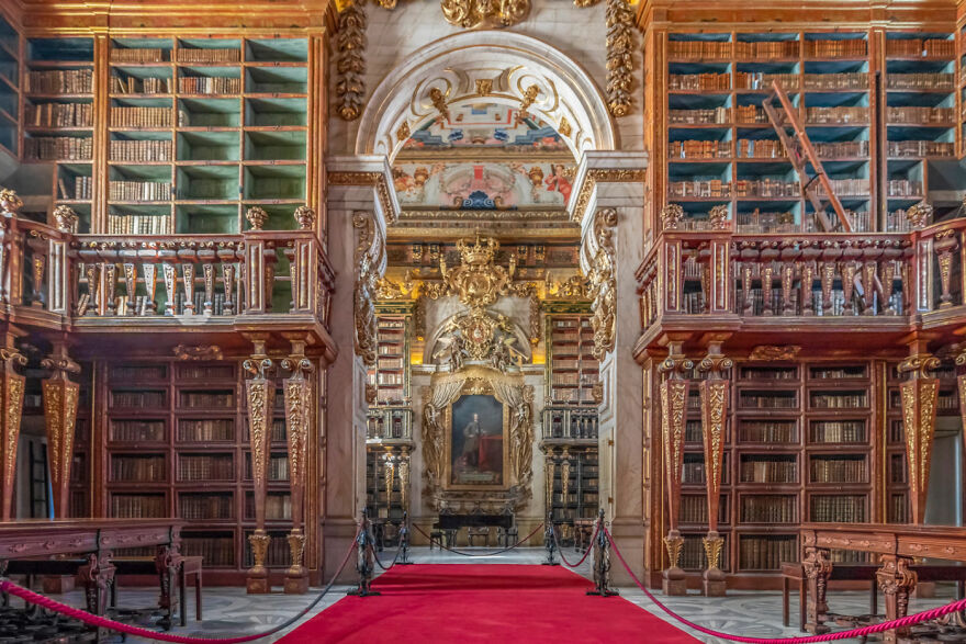 Biblioteca Joanina, Coimbra, Portugal