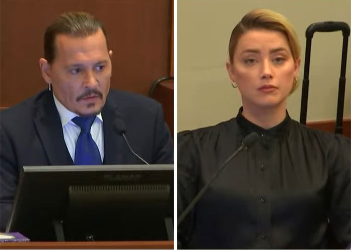 Johnny Depp’s Fan Brought Two Emotional Support Alpacas Outside The Court To “Brighten His Day” Johnny Depp’s Fan Brought Two Emotional Support Alpacas Outside The Court To “Brighten His Day”