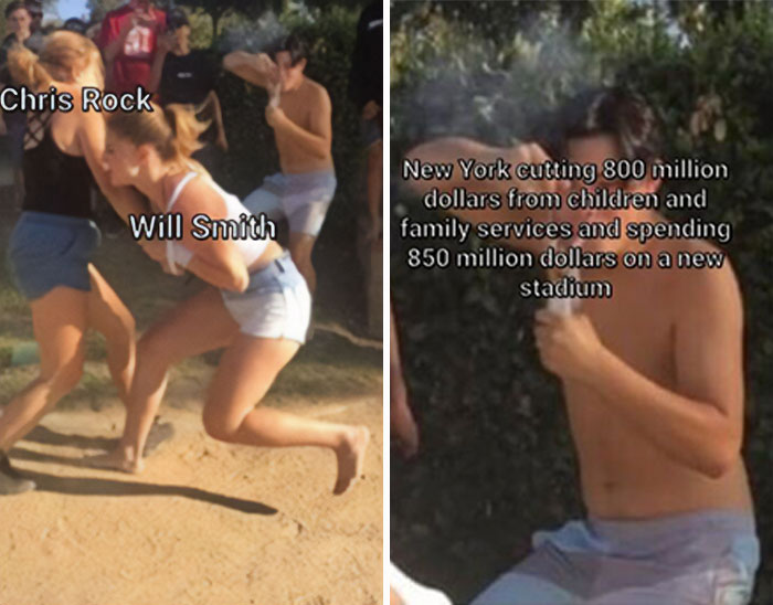 Haha, There Was A Tussle At The Rich People's Gold-Statue Party