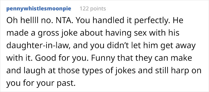 Woman Pretends Not To Get Father-In-Law’s Joke About Her Escort Past, Embarrasses Him By Repeatedly Asking Him To Explain It Woman Pretends Not To Get Father-In-Law’s Joke About Her Escort Past, Embarrasses Him By Repeatedly Asking Him To Explain It