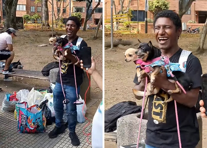 Homeless Man’s Birthday Party For His Dog Warms The Hearts Of Many, Leading To A Better Life For Them All Homeless Man’s Birthday Party For His Dog Warms The Hearts Of Many, Leading To A Better Life For Them All