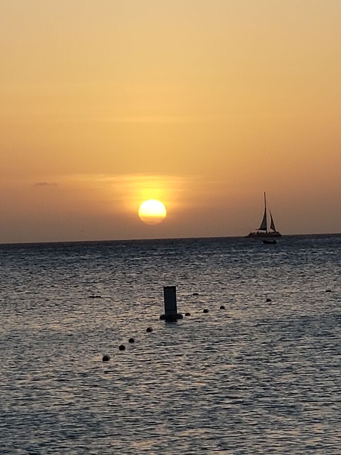 Sunset In Aruba