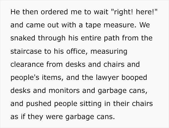 Company Lawyer Throws A Tantrum About People Getting Moved Into His Office Space, Employee Takes Revenge By Seating A Sound Engineer Close By Company Lawyer Throws A Tantrum About People Getting Moved Into His Office Space, Employee Takes Revenge By Seating A Sound Engineer Close By