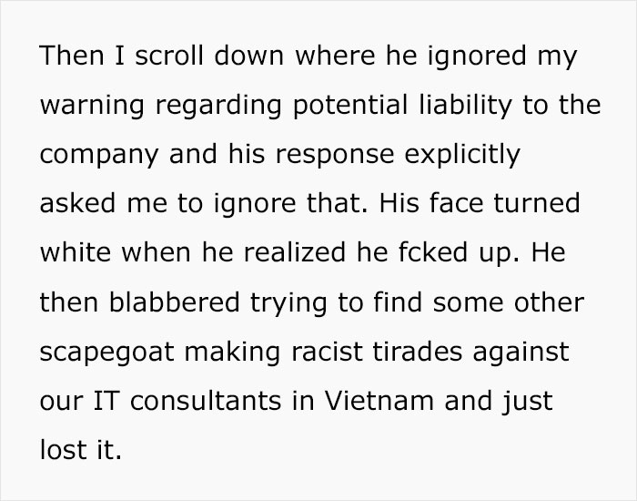 Manager Tries To Blame Million Dollar Losses On This Employee, Unluckily For Him, He Has All The 'Receipts' Manager Tries To Blame Million Dollar Losses On This Employee, Unluckily For Him, He Has All The 'Receipts'