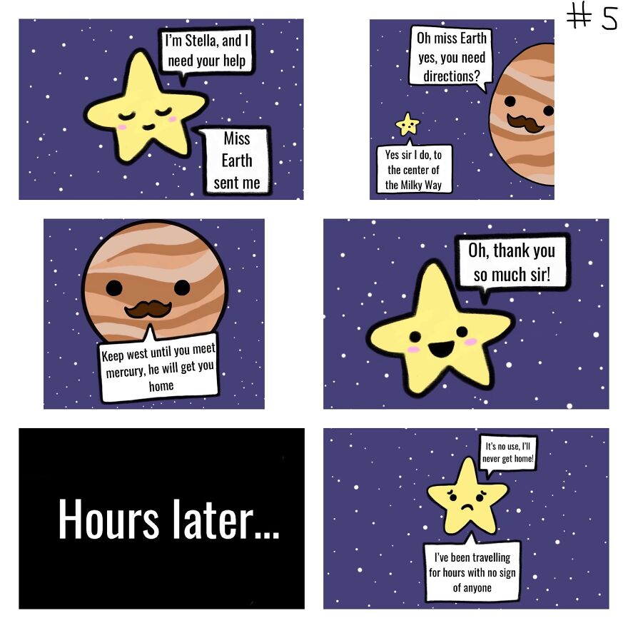 I Made A Comic About The Adventures Of Stella The Star