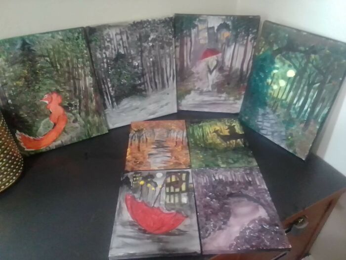 My Own Paintings On Canvas