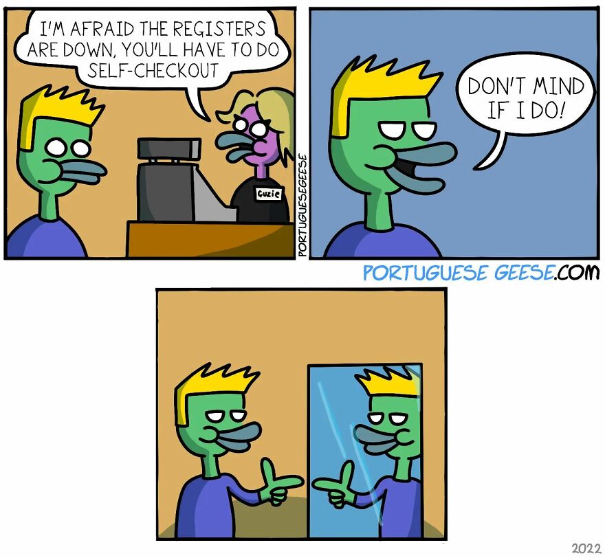 This Artist Makes Hilarious Comics About Socially Awkward People (New Pics)