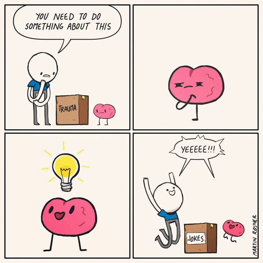 Comics With Hilarious, Dark And Unexpectedly Twisted Humor By Martin Rosner (35 New Pics)