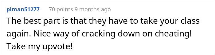 Professor Outsmarts His Cheating Students Who Thought They Had Him Fooled, Sets Up Hilarious Revenge Professor Outsmarts His Cheating Students Who Thought They Had Him Fooled, Sets Up Hilarious Revenge