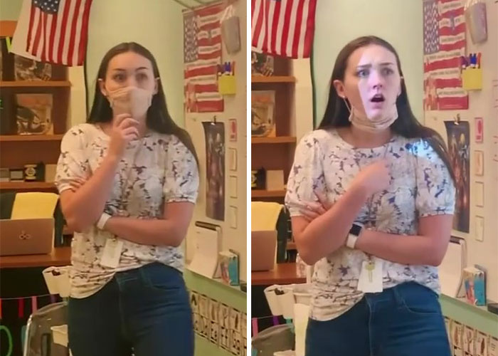 Woman Is Frozen In Place After Seeing Her Mom Enter The Classroom She’s Teaching After 11 Months Of Deployment Woman Is Frozen In Place After Seeing Her Mom Enter The Classroom She’s Teaching After 11 Months Of Deployment