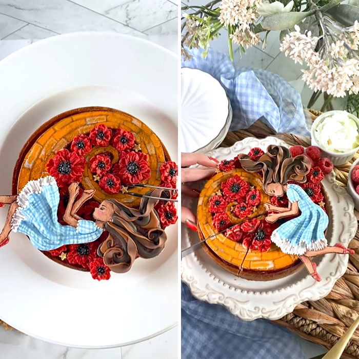 The Making Of My Raspberry & Poppyseed Tart, Inspired By The Wizard Of Oz