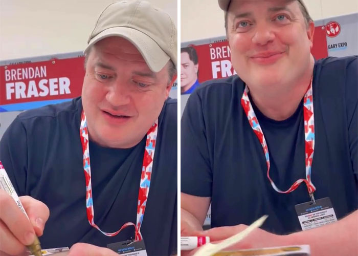 Wholesome Moment Of Fans Thanking Brendan Fraser For Making Their Childhood Awesome Goes Viral With 4.7M Views Wholesome Moment Of Fans Thanking Brendan Fraser For Making Their Childhood Awesome Goes Viral With 4.7M Views