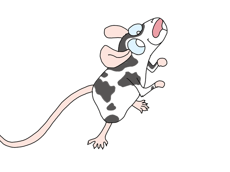 An Animation Of A Cute Mouse I Made! Not Sure If I Can Add A Gif?