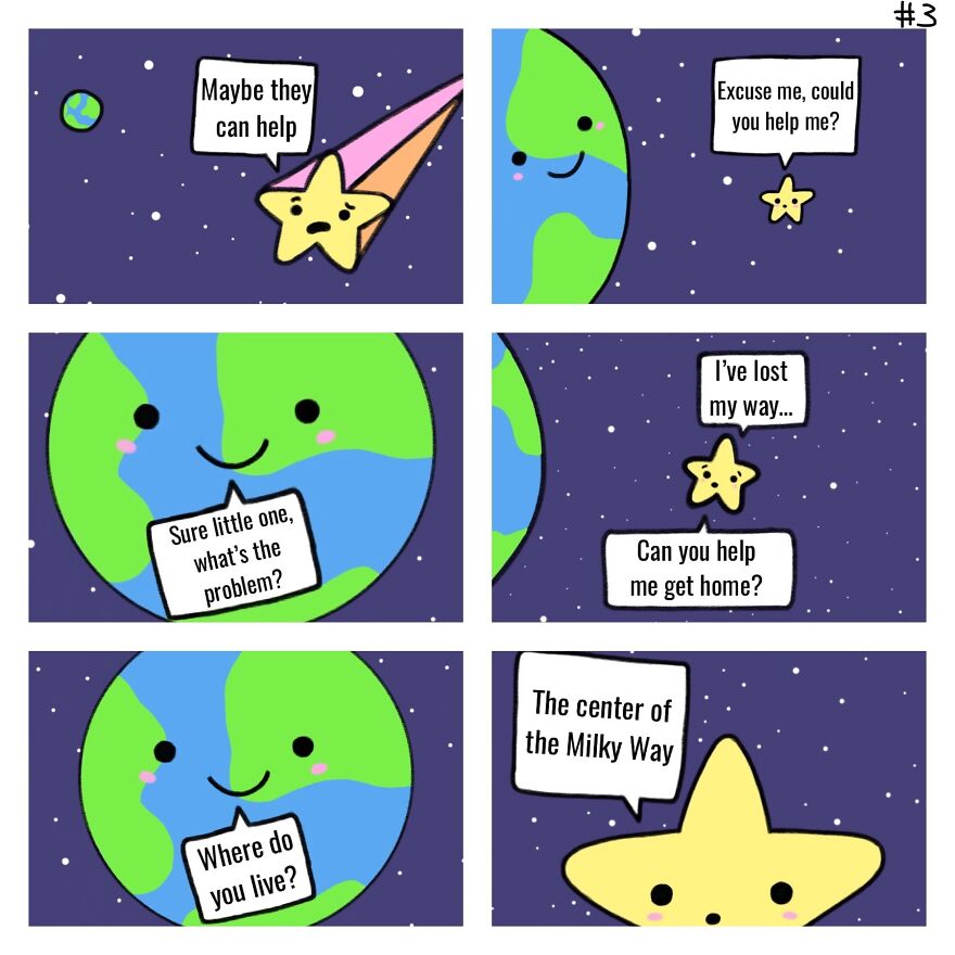 I Made A Comic About The Adventures Of Stella The Star