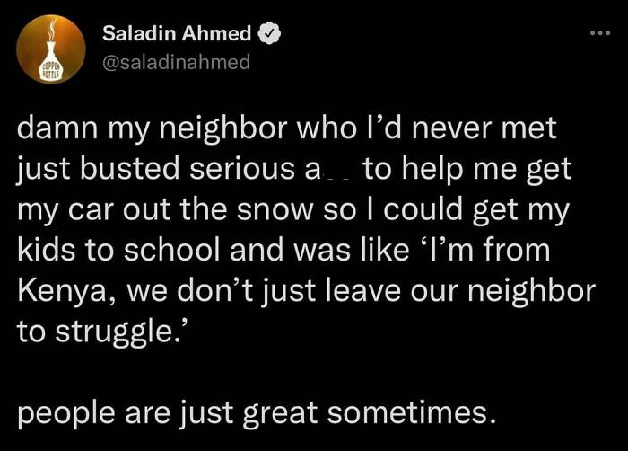 Not All Heroes Wear Capes (T:saladinahmed)