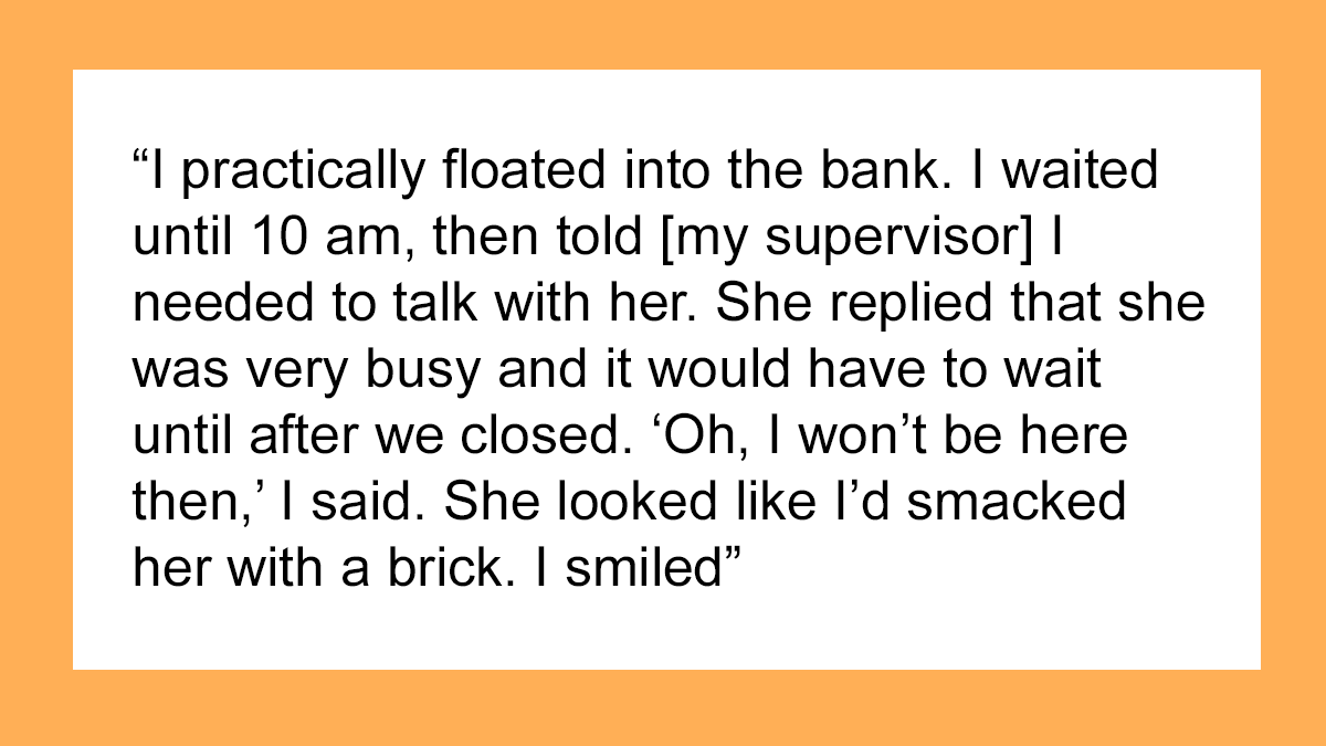 Woman Quits Her Job After Being Constantly Reminded She Can Be Fired Any Moment, Leaves Boss In “Fumes”