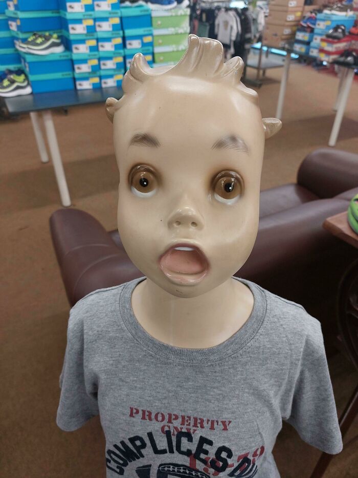 This Creepy Mannequin Doll