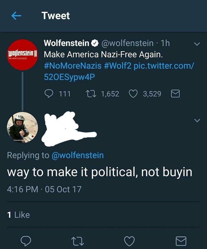It's Wolfenstein