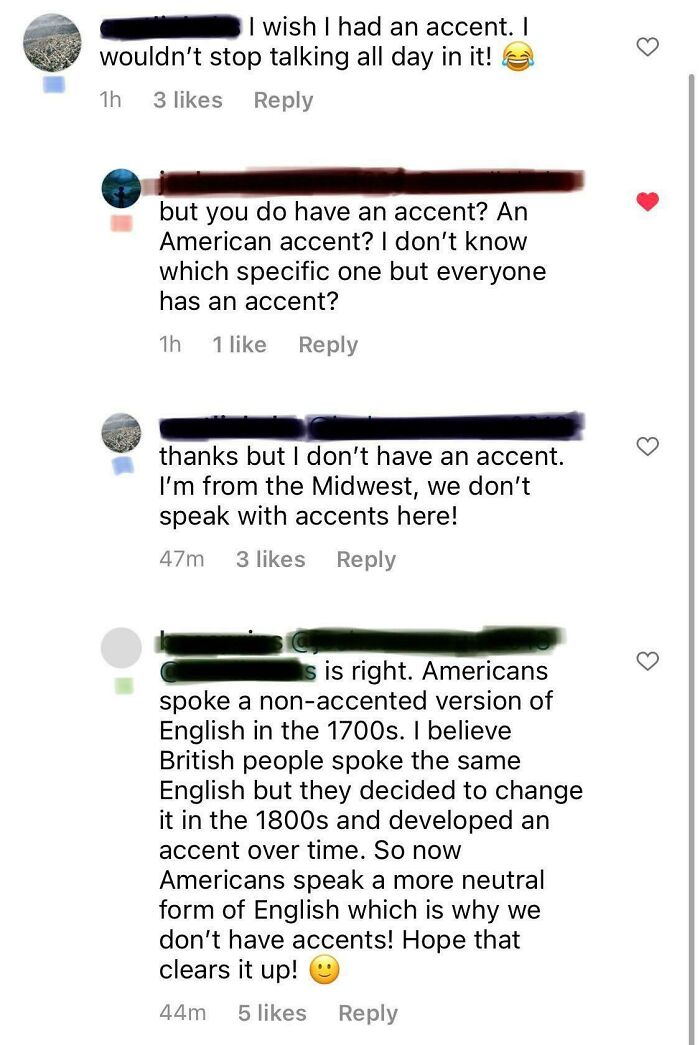 Speaking With No Accent