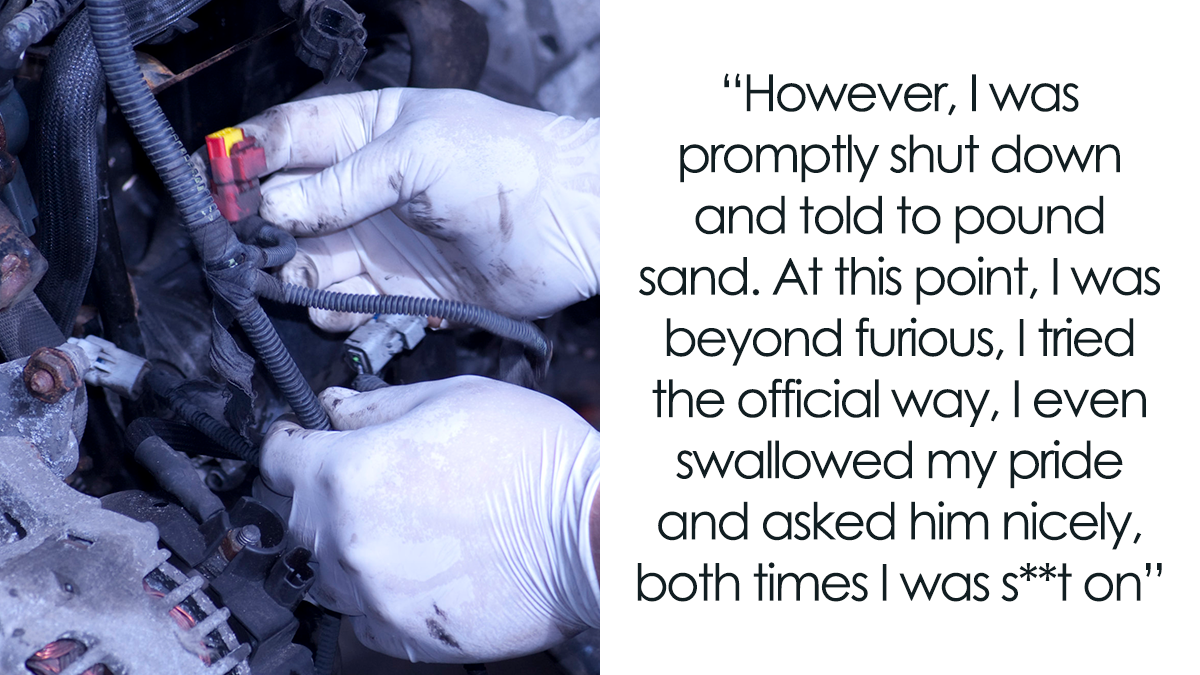 “Oh, It’s Not Your Job? It Is Now”: Guy Takes Pro Revenge On Uncooperative Mechanics By Disassembling A Vehicle And Making Them Reassemble It