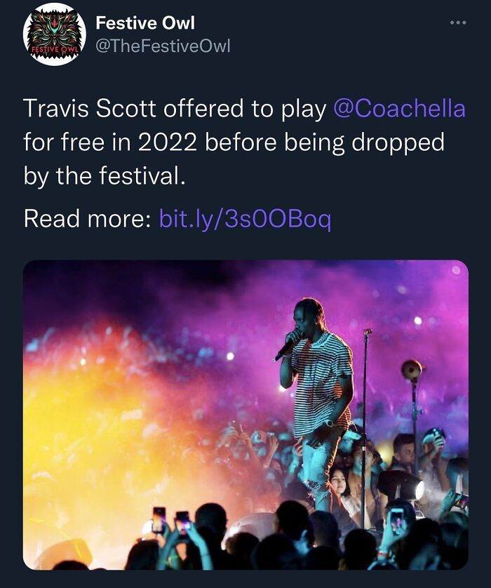 Travis Scott All But Begging To Play Coachella