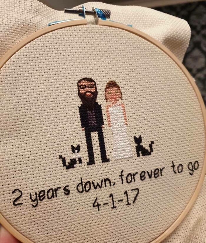 Friend Made This For Her SO As An Anniversary Gift