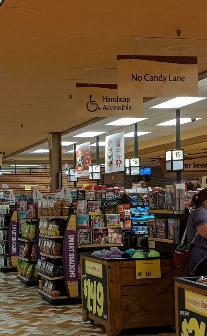 Wegmans Has A "No Candy" Lane, So Parents Don't Have To Drag Their Kids Past A Wall Of Sugar If They Don't Want To