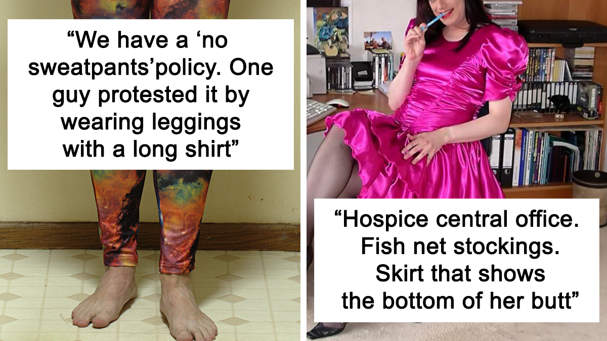 30 Wild NSFW Outfits People Dared To Wear To Work, As Shared By Folks Online