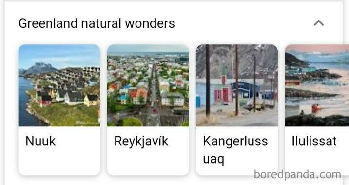 I'm No Geography Expert But Reykjavik Is Definitely Not Greenland