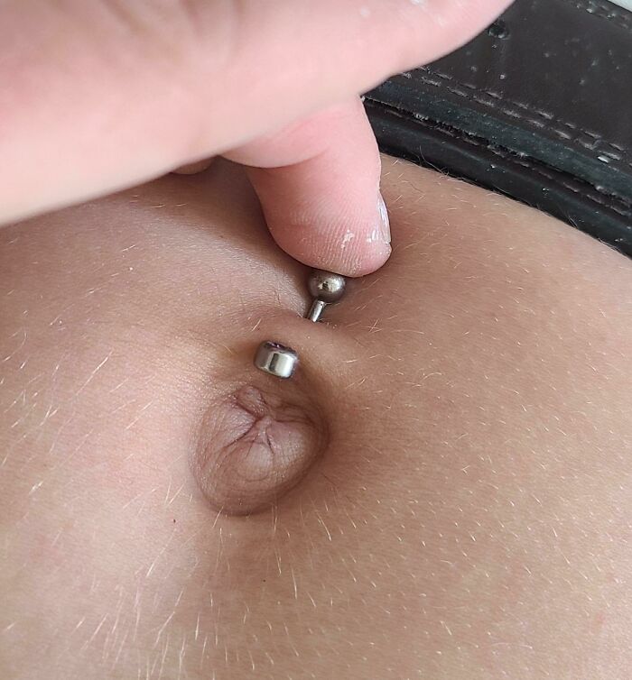 There's An Old Woman's Face In My Belly Button