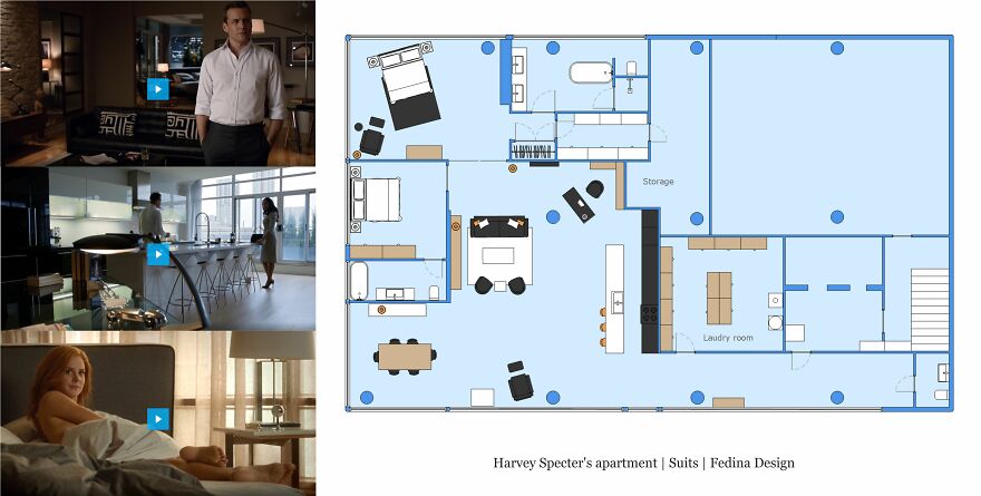 I Am A Designer Of Interiors And I Made 4 Layouts Of Apartments Series "Suits"
