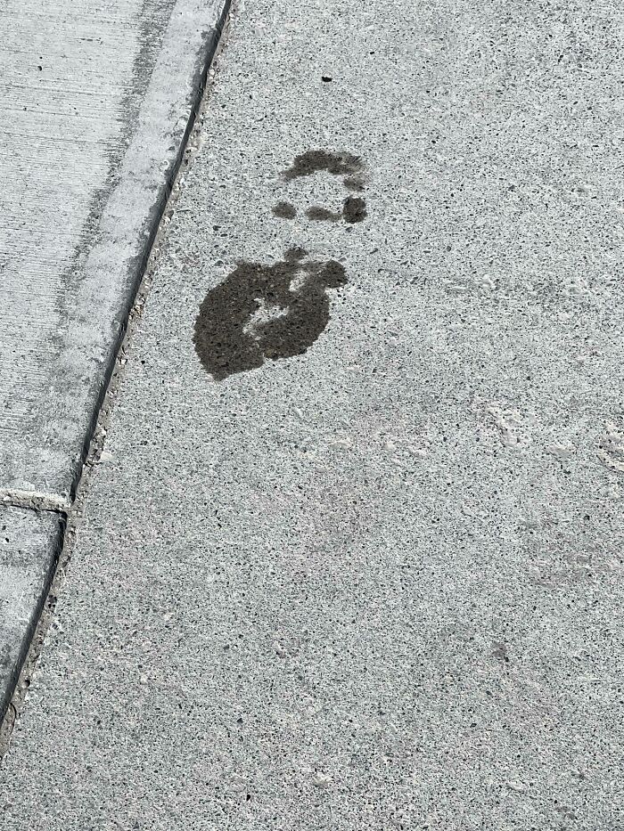 I Found A Footprint That Looks Like Edgar Allen Poe