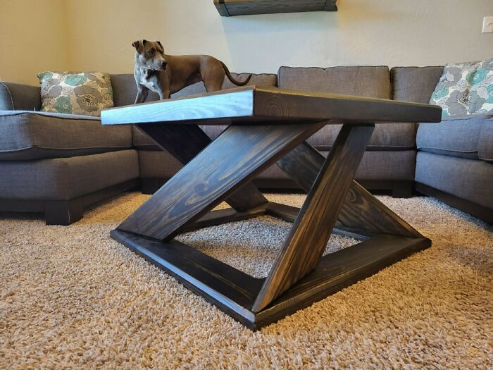 A Coffee Table I Mad. Plus Dog Tax