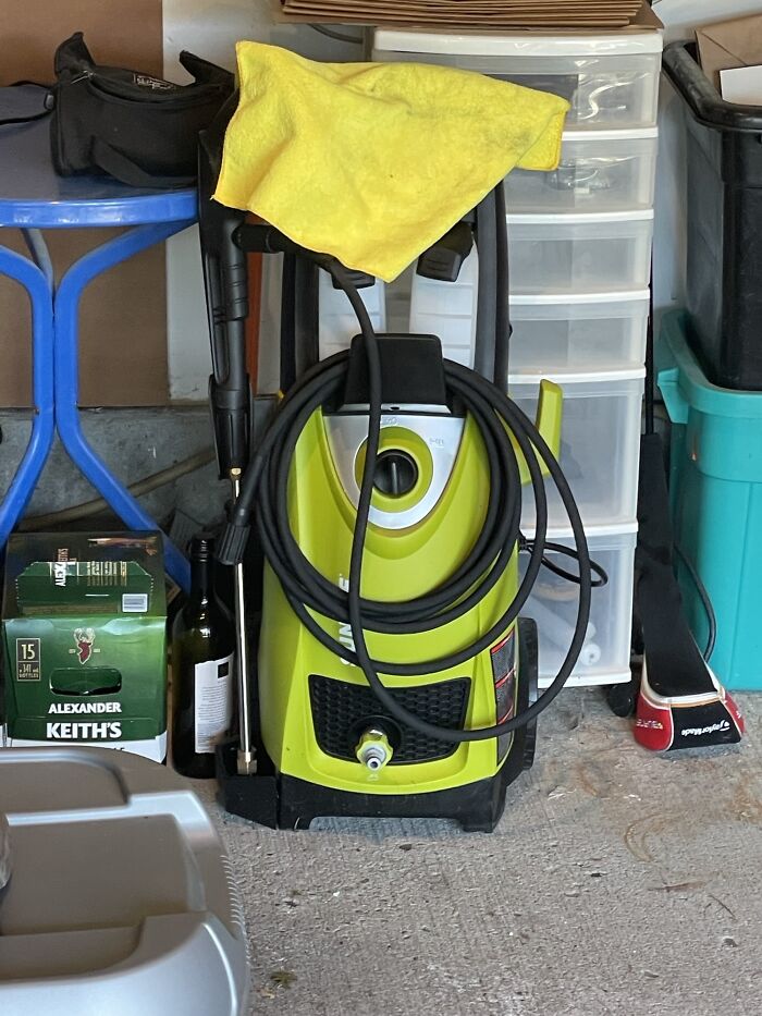 This Pressure Washer Looks Like Mike Wazowski