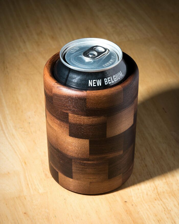 Walnut Koozie, First Attempt At Segmented Turning