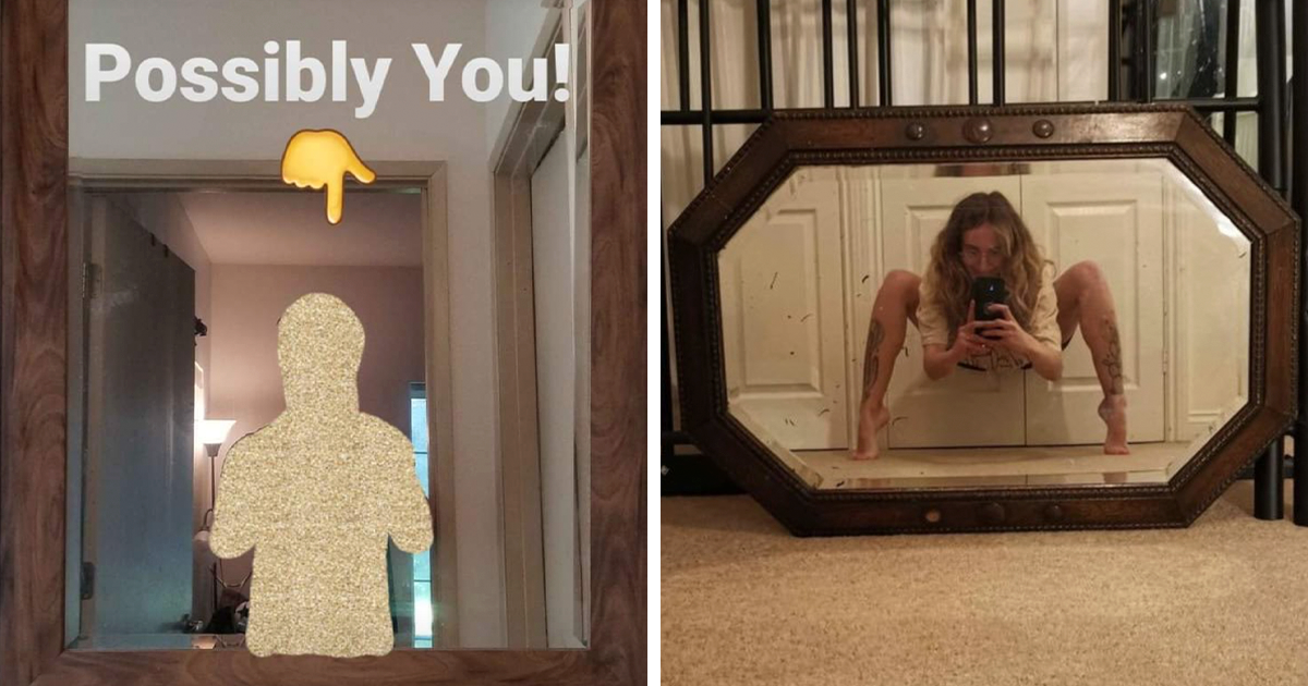 38 Times People Tried To Sell Mirrors And The Photos They Took Showed The Funniest Reflections