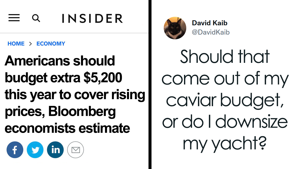 “Easy Peasy”: Economists Recommend You Should Start Making An Extra $5200 Due To Rising Costs, Here Are The Best Reactions From The Internet