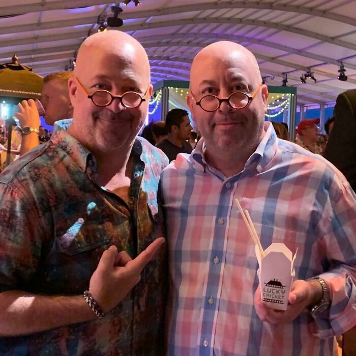 Andrew Zimmern And Myself At The 2019 Sobewff