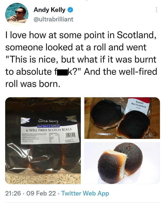 How About Some Burnt Tae F**k Rolls?