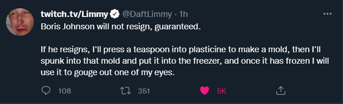 Limmy's Twitter Is Pure Poetry