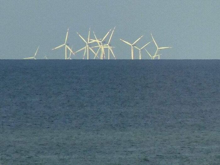 Wind Turbines Over The Horizon